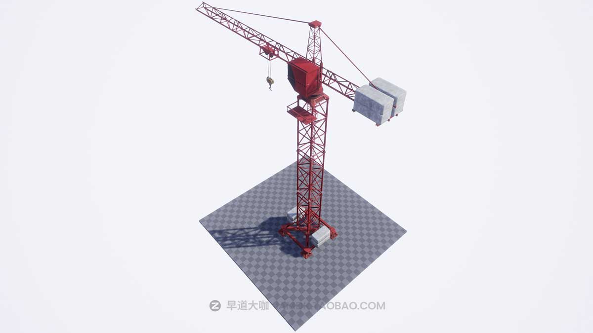 UE模型 模块化CF射击游戏城市高楼场景3D模型素材包 Skyscraper Modular FPS Map_img_1