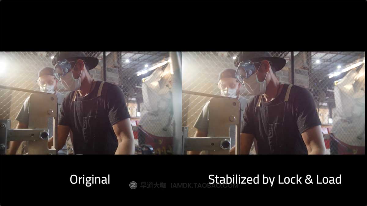 Fcpx/AE/PR插件 强大视频镜头稳定防抖动 Lock And LoadX v2_img_1