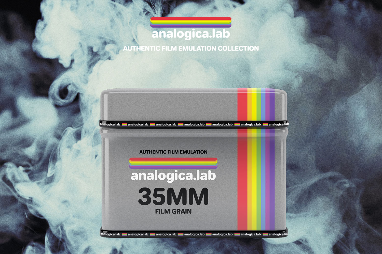 复古做旧35mm胶片模糊噪点颗粒纹理肌理叠加遮罩4K视频素材 Analogica Lab - Authentic 35mm Film Grain_img_1