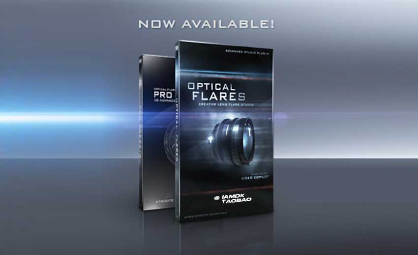 AE插件 专业强大光学照明弹镜头光晕光束耀斑动画插件 Video Copilot Optical Flares v1.3.8 Build 168 for After Effects (Win/Mac)_img_1