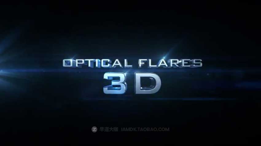 AE插件 专业强大光学照明弹镜头光晕光束耀斑动画插件 Video Copilot Optical Flares v1.3.8 Build 168 for After Effects (Win/Mac)_img_1