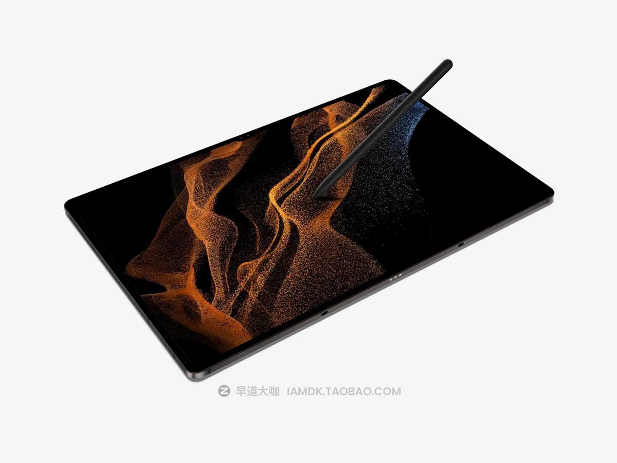 20款三星Tab S8 Ultra平板电脑屏幕演示贴图PSD样机模板设计素材 Samsung Tab S8 Ultra Mockups_img_1