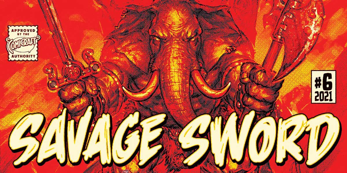 复古国潮风狂野毛笔书法笔刷效果手写英文字体安装包PS设计素材 Savage Sword Font Family_img_2