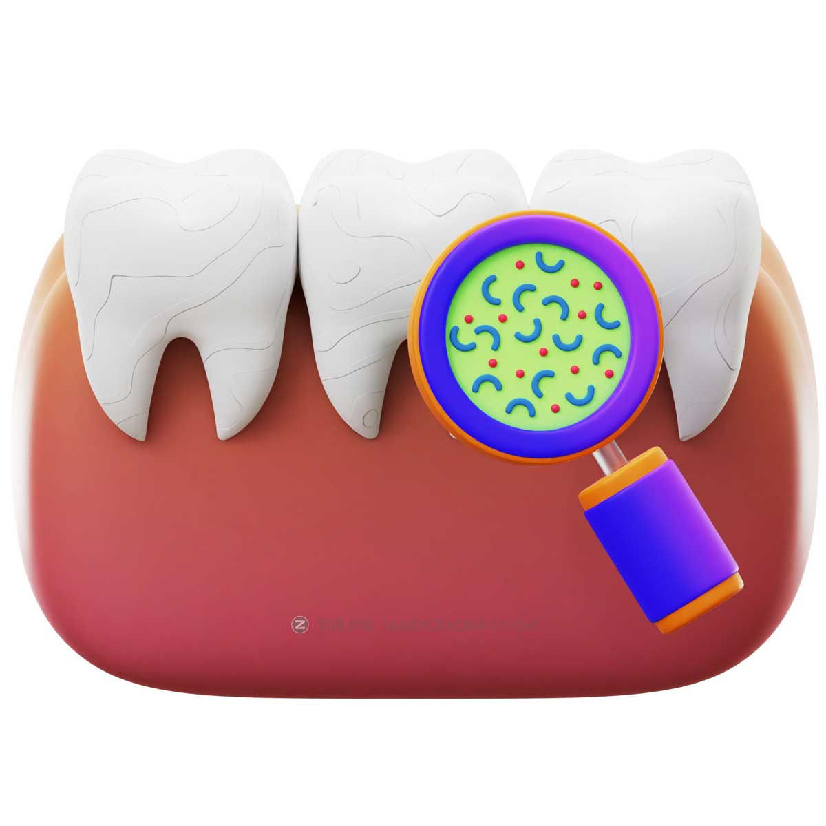 20款3D卡通牙科牙医医疗健康插图图标Icons设计素材包 Dental 3D Icon Pack_img_2