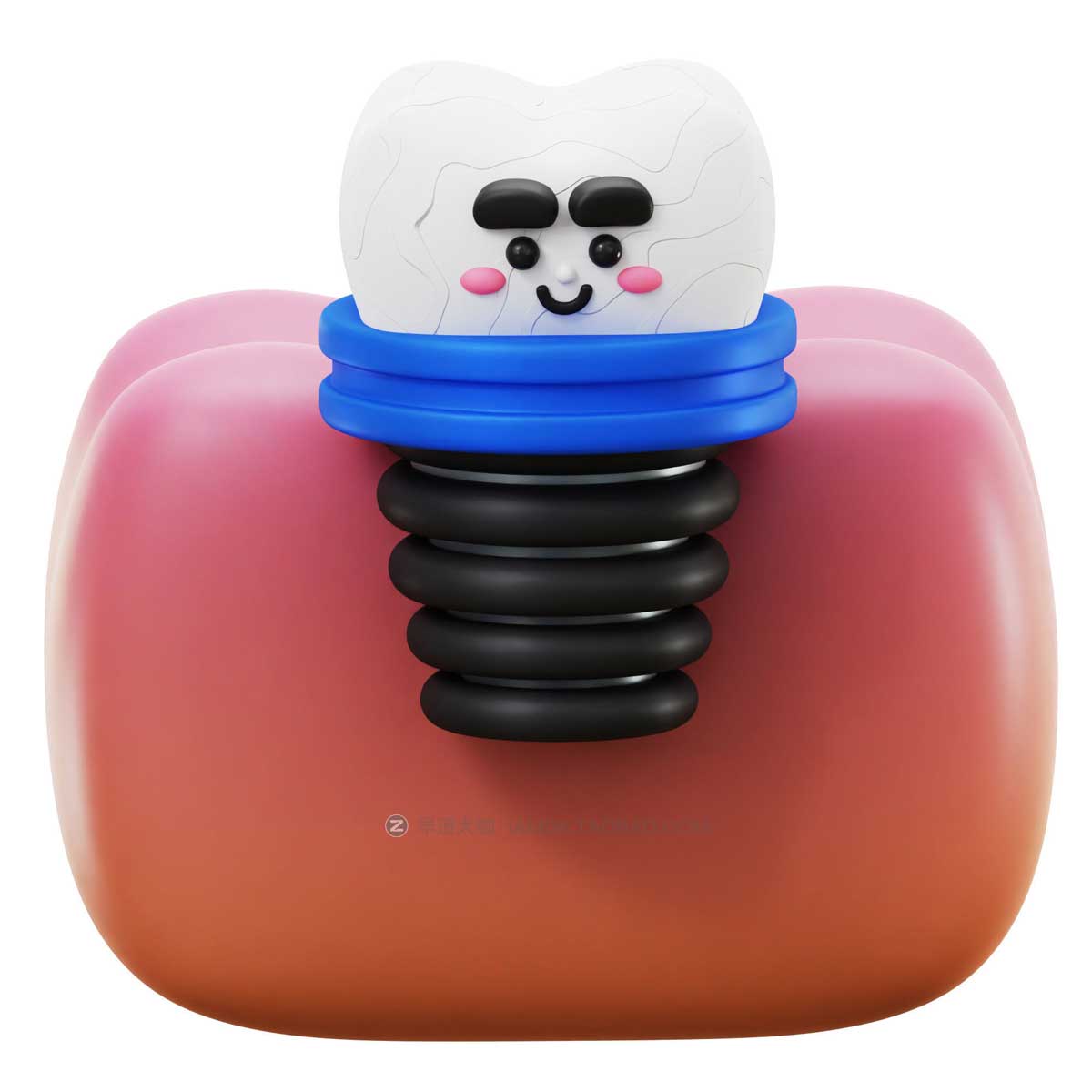 20款3D卡通牙科牙医医疗健康插图图标Icons设计素材包 Dental 3D Icon Pack_img_2