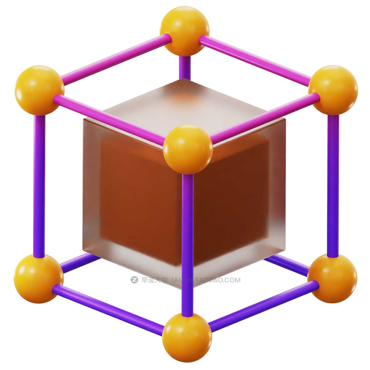 20款时尚加密货币比特币金融银行理财3D插画图标Icons设计素材 Crypto 3D Icon_img_2