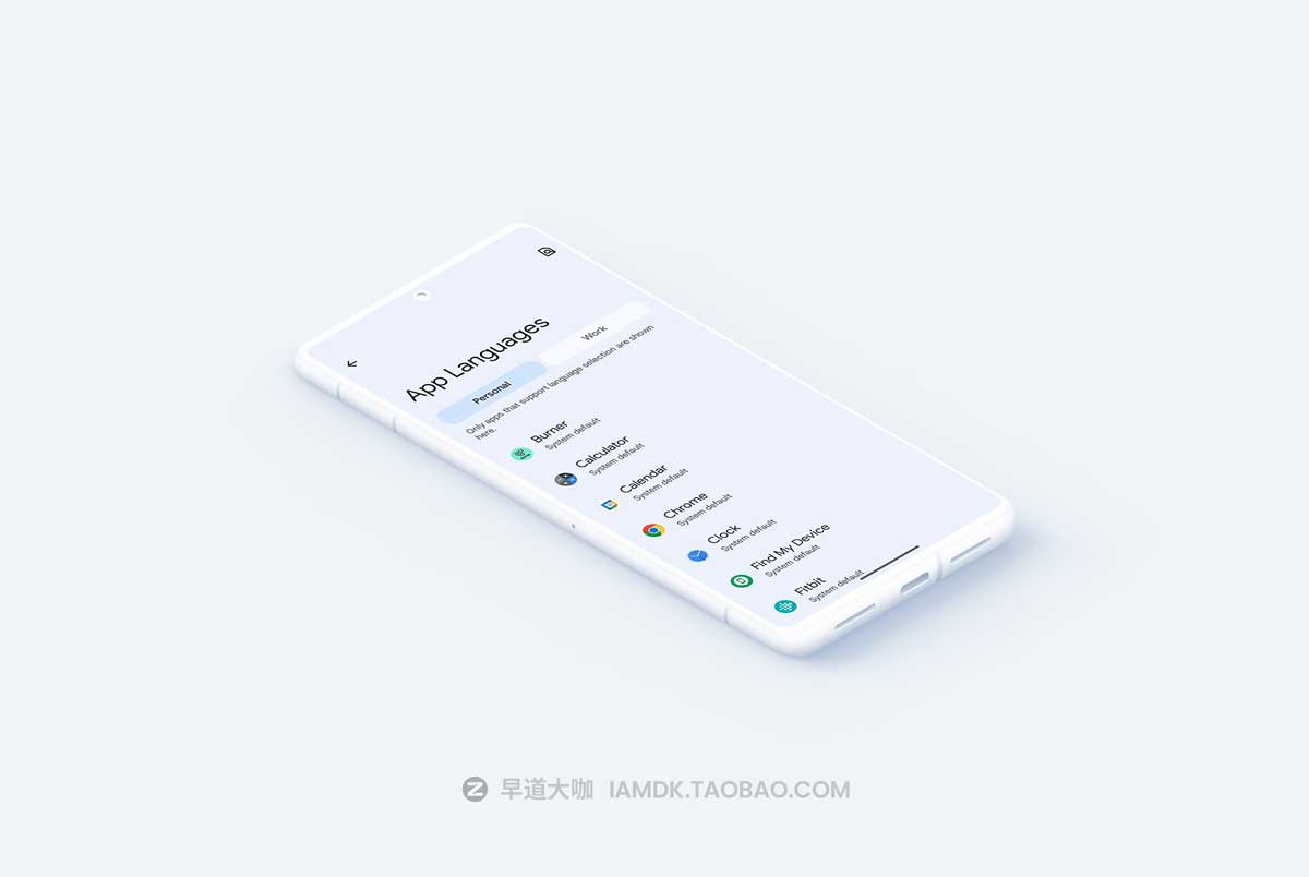 21款逼真陶瓷安卓谷歌Pixel 7 Pro智能手机app ui界面设计ps展示贴图样机模板 Pixel 7 Pro - 21 Clay Mockups Scenes_img_2