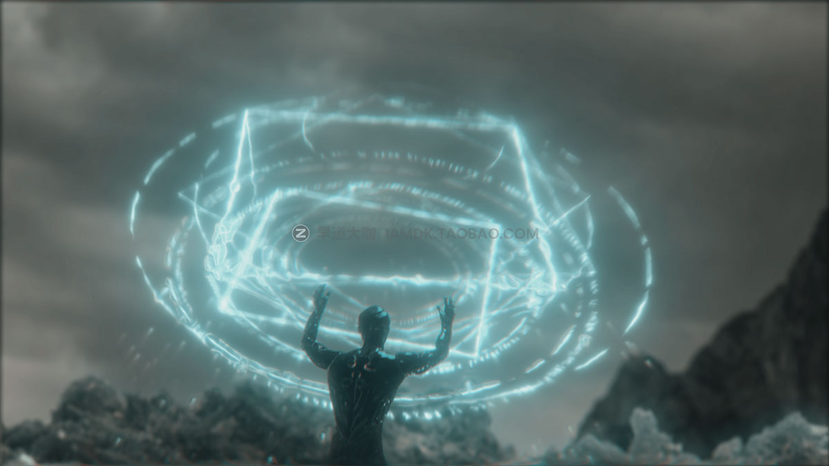 43组奇异博士能量盾粒子传送门特效合成4K视频素材 Doctor Strange Ultimate VFX Assets Pack_img_2