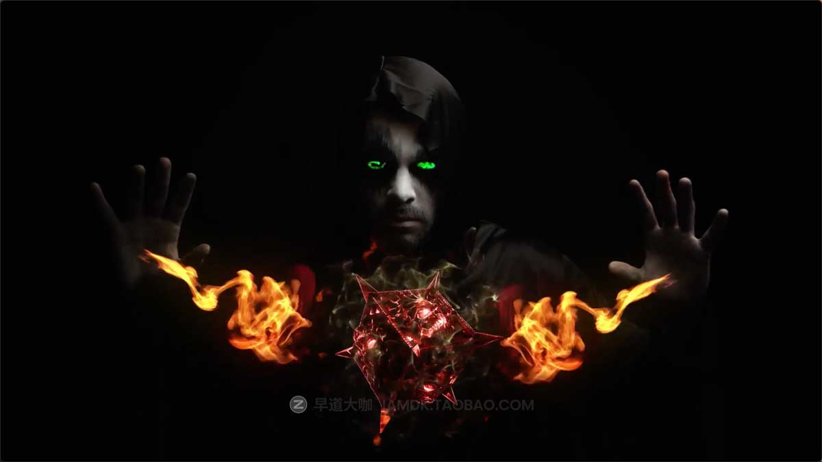 84组火焰燃烧喷射转场特效合成叠加4K视频素材 含透明通道文件 VFX Fire Elements And Transitions for DaVinci Resolve_img_2