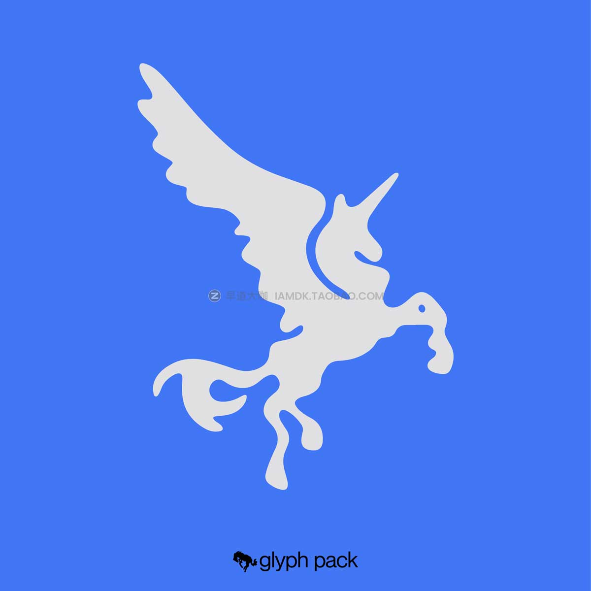 复古Y2K创意人物剪影Logo徽标徽章字体抽象图案图形AI矢量设计套装 Glyph Pack (Vol.1) by Hvnter_img_2