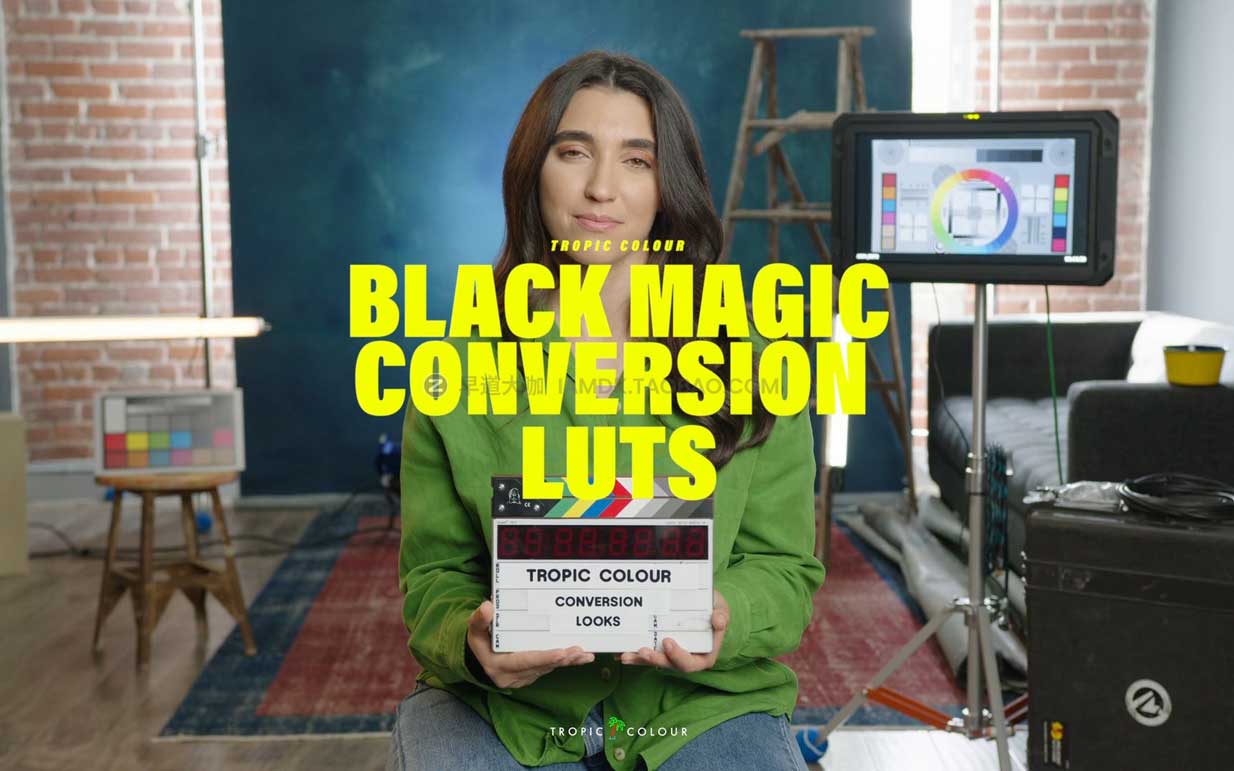 5种高品质自然风格模拟REC709色域视频LUTs调色预设设计素材 Blackmagic Conversion Luts by Tropic Colour_img_2