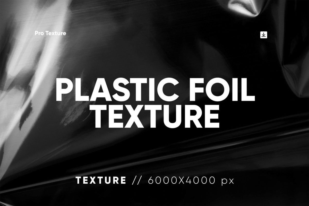 10张高清塑料袋保鲜膜纹理背景图片叠加设计素材 10 Plastic Foil Texture HQ_img_3