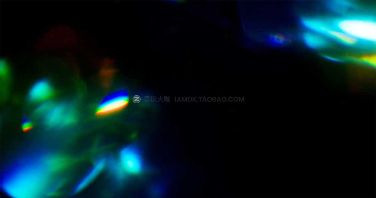 50组复古老式棱镜反射彩虹效果纹理叠加6K视频设计素材包 Video Milkshake - Prism Effects Vol. 1_img_2