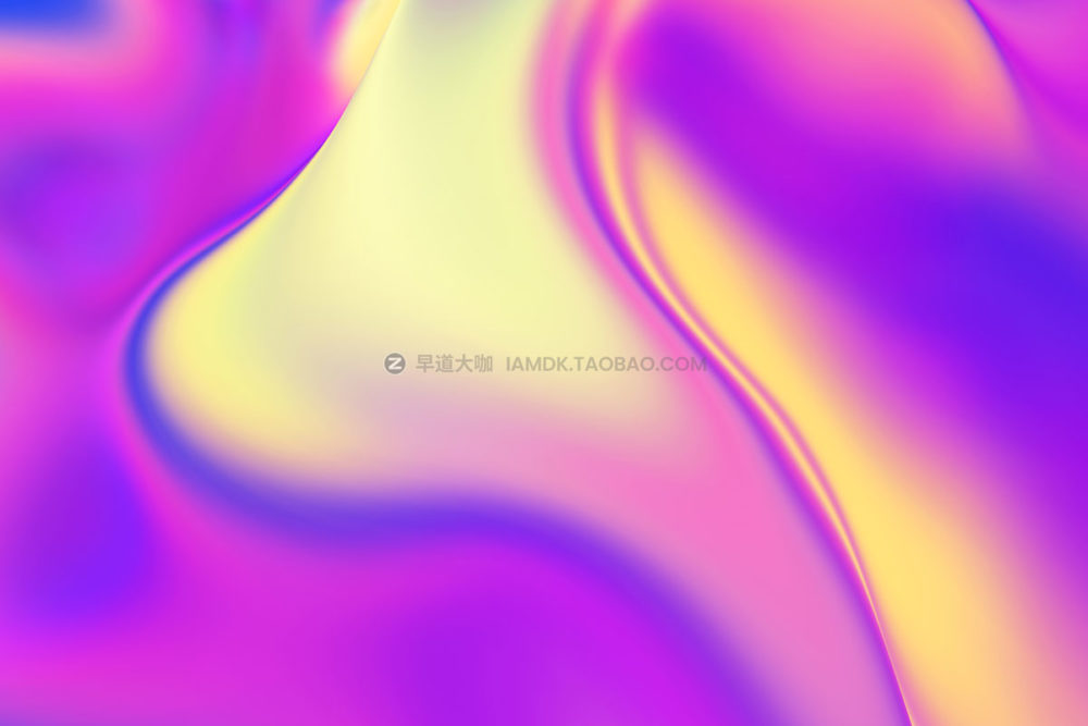 10张全息渐变多彩抽象液体背景图片设计素材 Iridescent Liquid Gradient Backgrounds_img_2