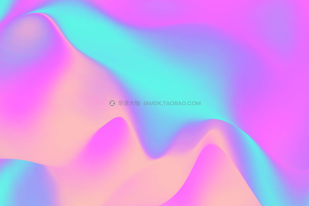 10张全息渐变多彩抽象液体背景图片设计素材 Iridescent Liquid Gradient Backgrounds_img_2