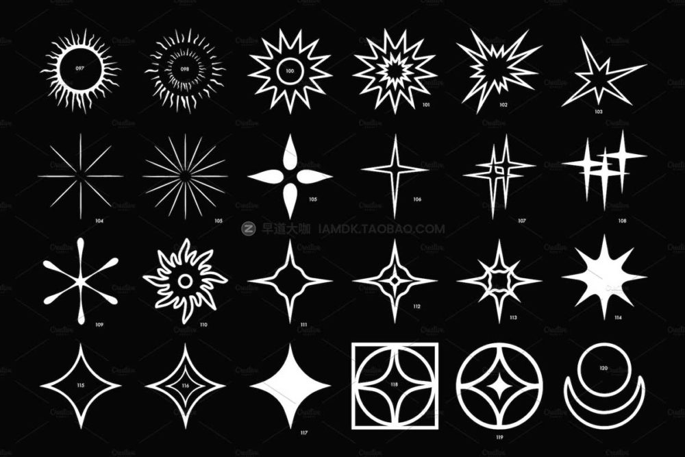 120个未来机能人工智能抽象图形图标logo矢量设计素材 ABSTRACT VECTOR SHAPES ICON_img_2