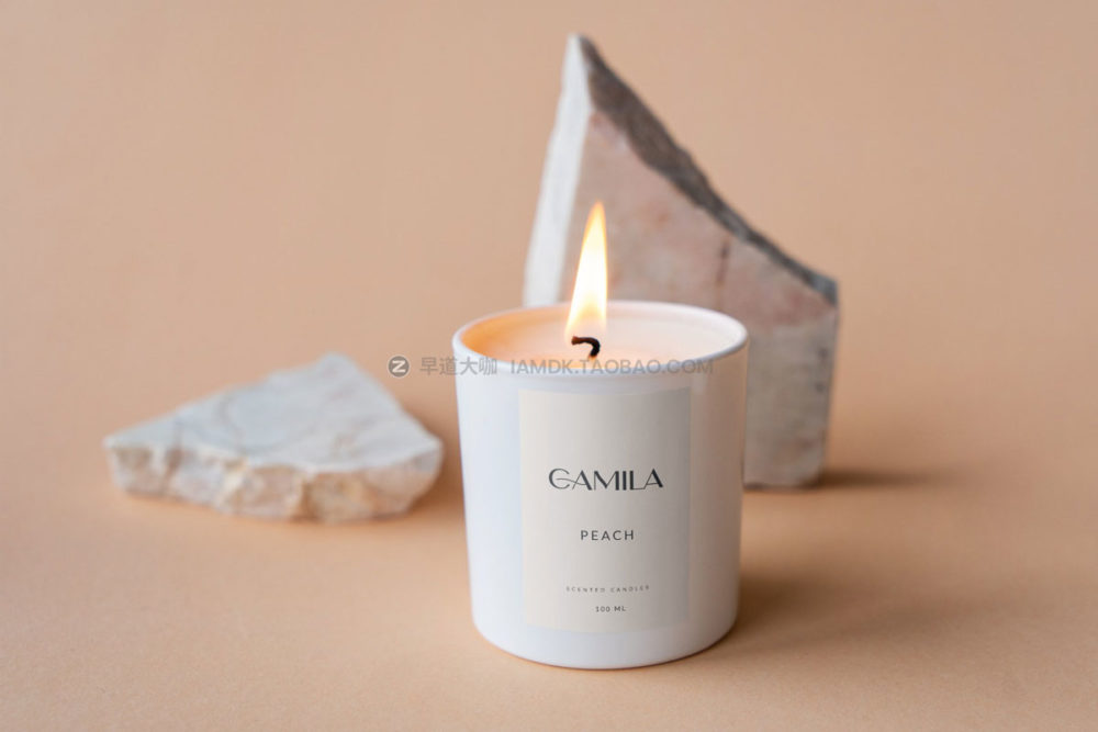 18款时尚蜡烛香薰精油香氛包装设计展示贴图ps样机源文件 Candle Mockups Set_img_2