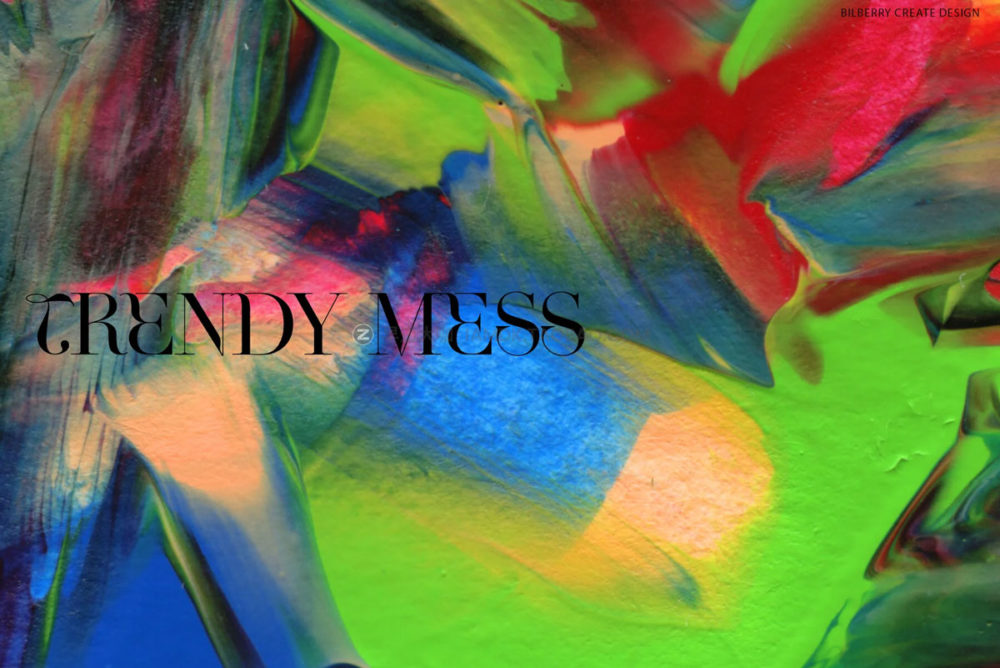 57个多彩丙烯酸涂料油漆抽象艺术纹理背景图片设计素材 Trendy Mess Abstract Strokes_img_2