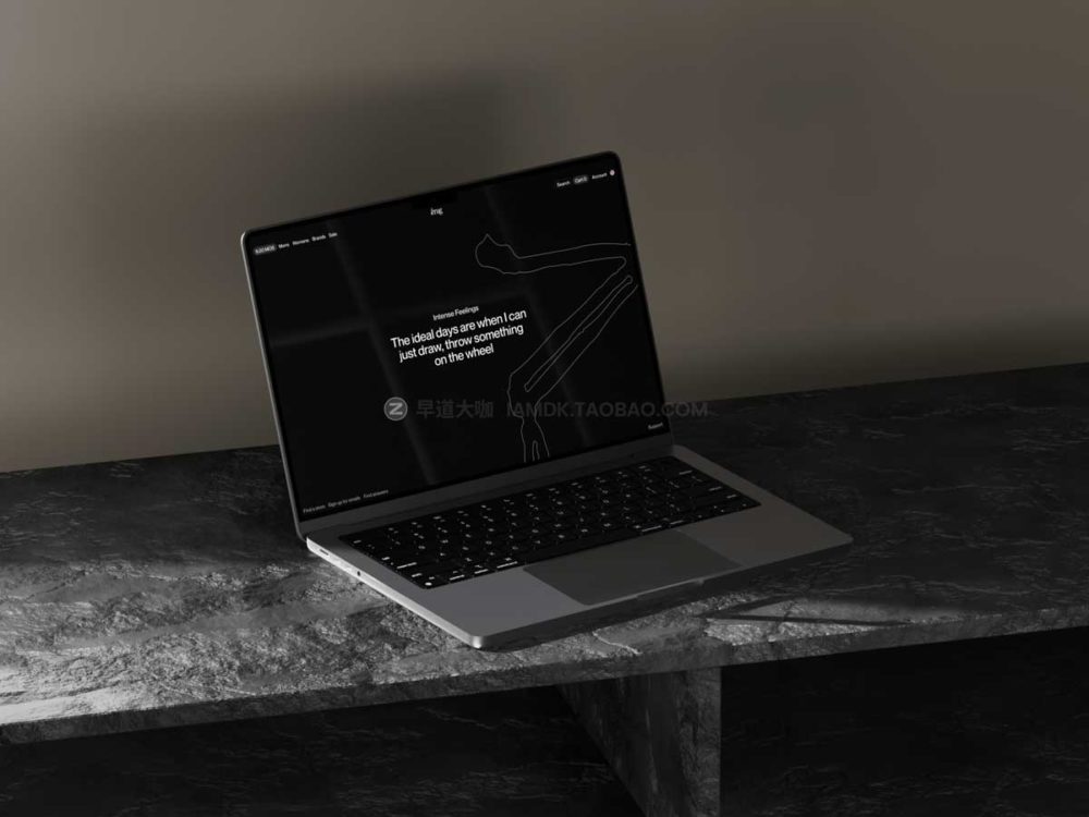 14个高级苹果MacBook Pro 14屏幕演示样机figma模板源文件 MacBook Pro 14 Mockups Vol.01_img_2