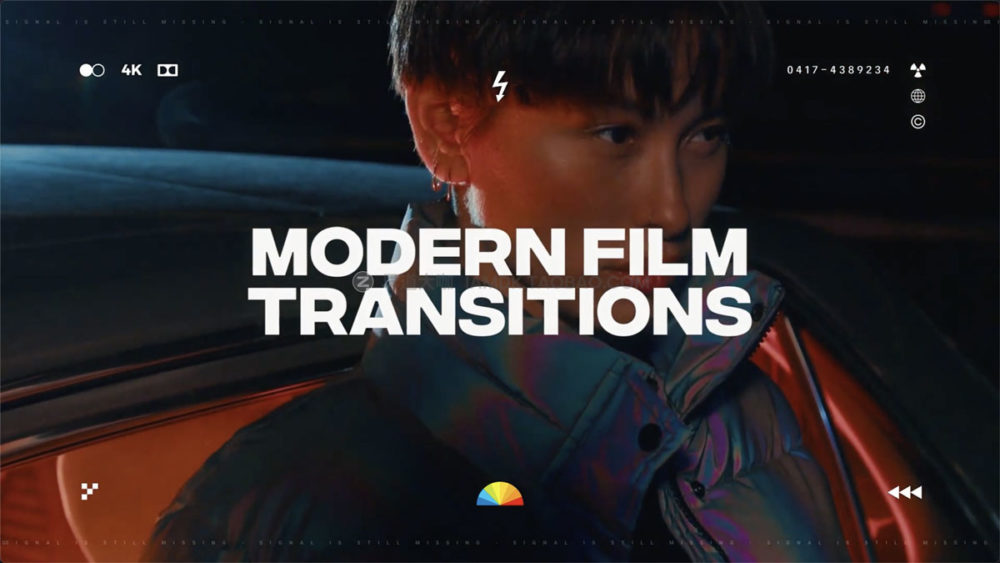 AE模板 做旧复古电影胶片灰尘照片演示幻灯片过渡特效包 Videohive - Film Modern Transitions_img_2