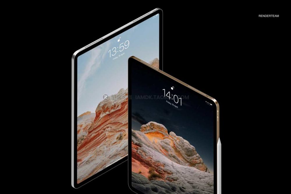 高级2022新款苹果平板电脑iPad Pro屏幕演示样机模板源文件 iPad Mockup Set_img_2