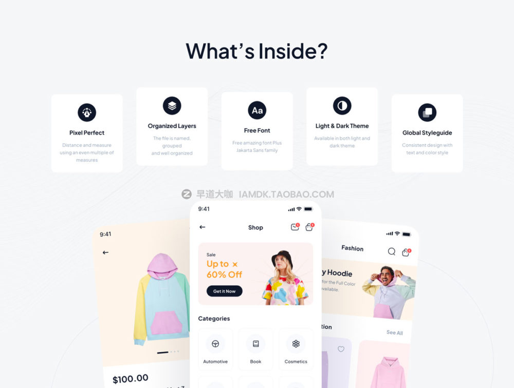 110多个屏在线购物商城app界面设计ui套件素材 Shopline - e-Commerce Marketplace App UI Kit_img_2