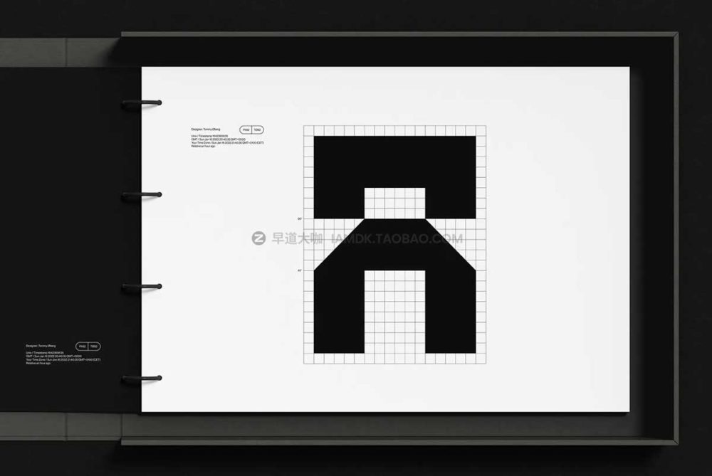 未来工业风斜角几何学无衬线英文字体包设计素材 PX82—Mono™_img_2