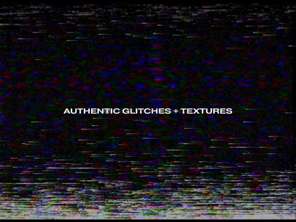 15款复古信号故障VHS效果纹理叠加4k视频设计素材 VHS Glitches and Textures Overlay Pack_img_2