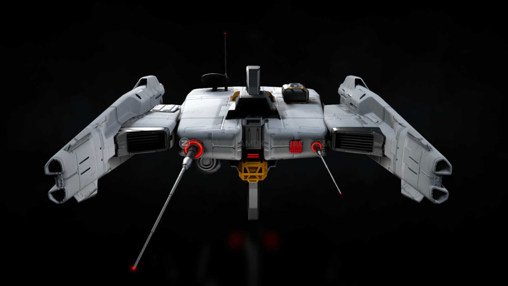 未来科幻航天宇宙飞船飞行器3D模型MAX/OBJ/FBX格式 Kitbash3D – Veh Spaceships_img_2