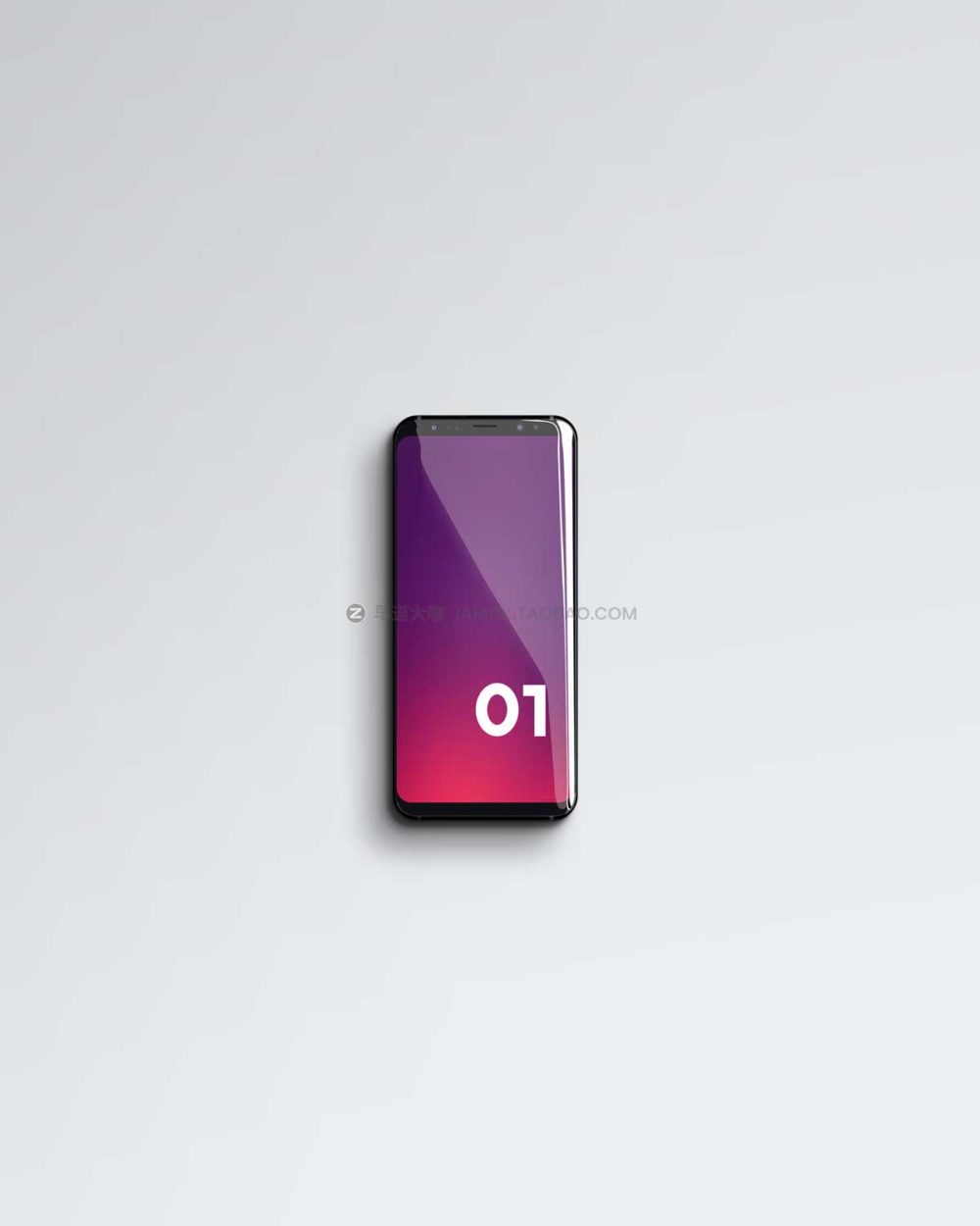 12款安卓手机三星Galaxy S9屏幕演示样机模板psd源文件 Samsung Galaxy S9 Presentation mockup Kit_img_2