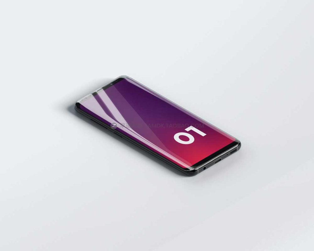 12款安卓手机三星Galaxy S9屏幕演示样机模板psd源文件 Samsung Galaxy S9 Presentation mockup Kit_img_2