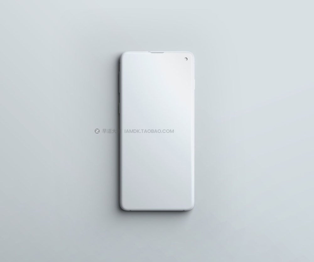 30款陶瓷三星Galaxy S10手机屏幕演示样机psd模板源文件 30 Samsung Galaxy S10 Clay Mockup_img_2