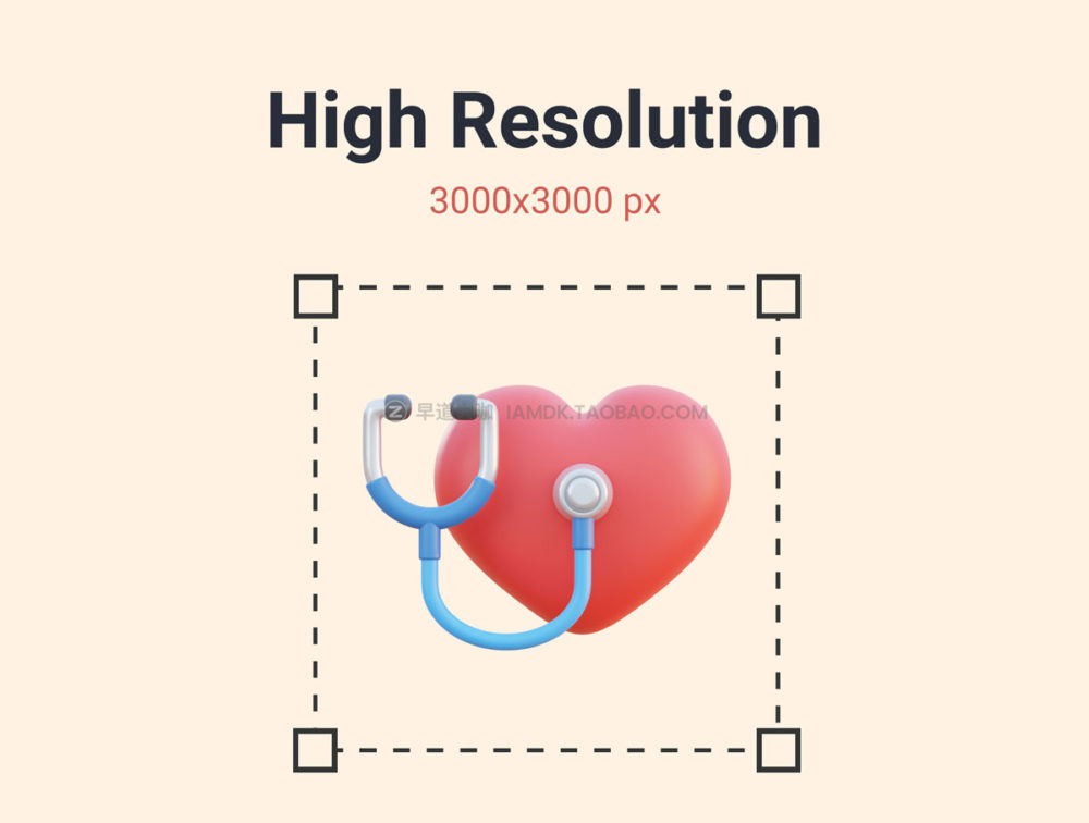 36个app界面演示文稿设计医生医院医疗主题3d图标icon素材包 Medical - Doctor 3D Icon Pack_img_2