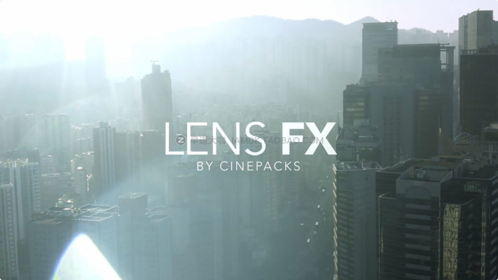 42组逼真镜头光晕光束光斑纹理背景叠加4k视频素材包 CinePacks - Lens FX 1_img_2