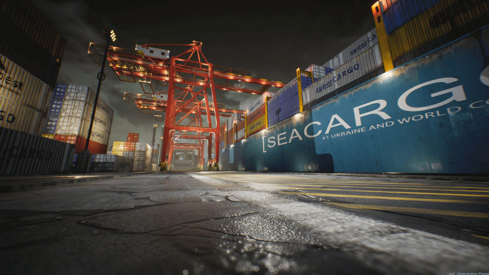 UE模型 高品质海港港口码头集装箱3d设计素材 Unreal Engine – Container Yard Environment Set_img_2