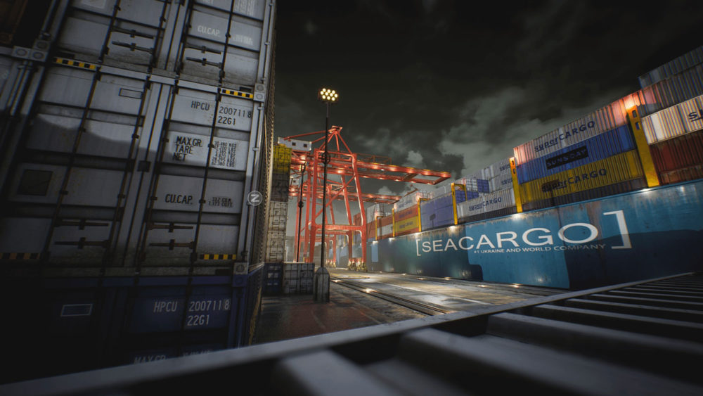 UE模型 高品质海港港口码头集装箱3d设计素材 Unreal Engine – Container Yard Environment Set_img_2