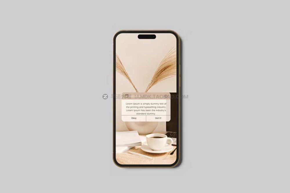 80款时尚app界面设计iPhone 14 Pro Max苹果手机屏幕演示贴图psd样机 iPhone 14 Pro Max Mockup_img_2