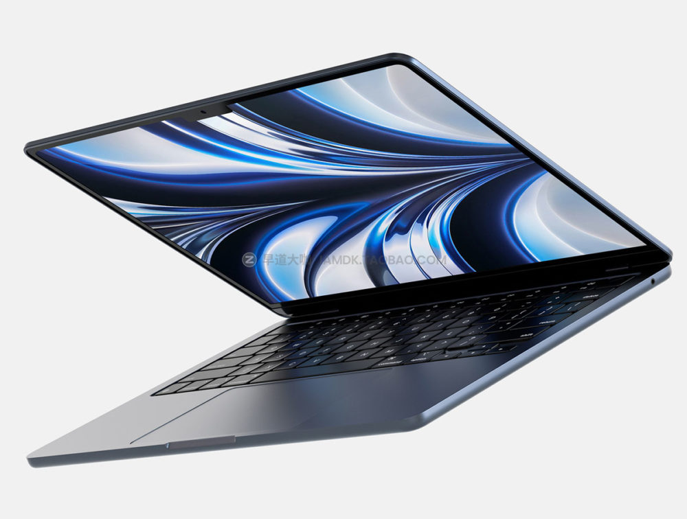 2022年MacBook苹果air笔记本电脑网页ui界面设计作品贴图ps样机素材 The Newest MacBook Air 2022 Mockups_img_2