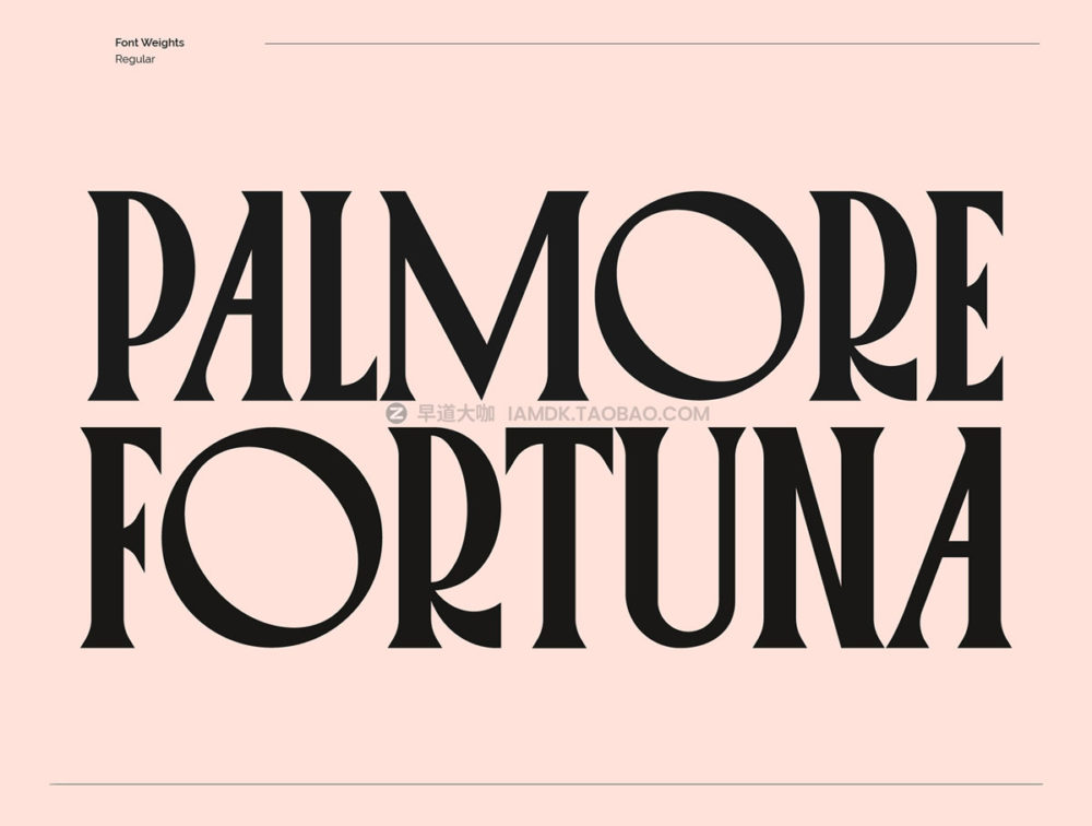 时尚复古浓缩潮流海报杂志包装标题排版PALMORE衬线英文字体包 PALMORE - Vintage Rounded Serif_img_2