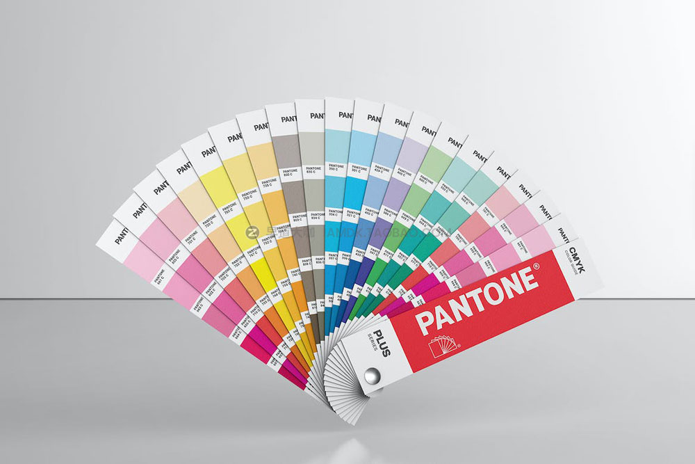 时尚Pantone潘通色卡色谱专色配色指南册子设计ps贴图样机模板 Pantone Book Mockup_img_2