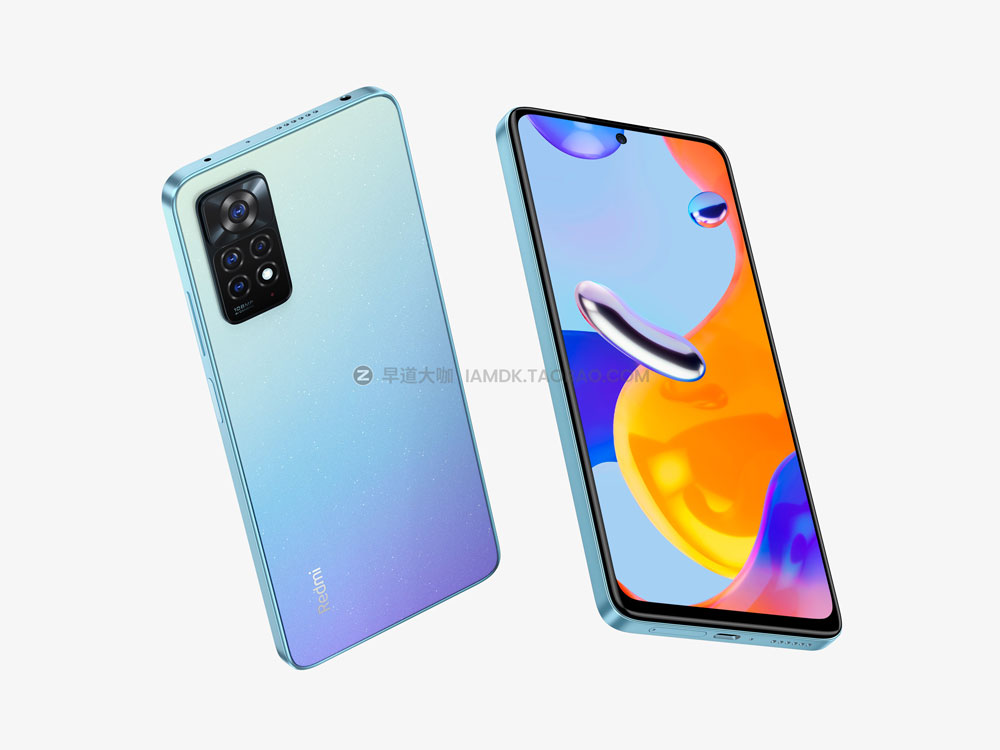 时尚app界面设计红米手机note 11 pro屏幕演示样机模板 Redmi Note 11 Pro Mockups_img_2