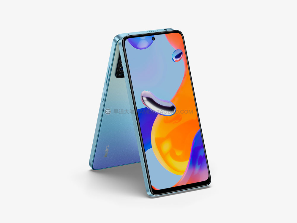 时尚app界面设计红米手机note 11 pro屏幕演示样机模板 Redmi Note 11 Pro Mockups_img_2