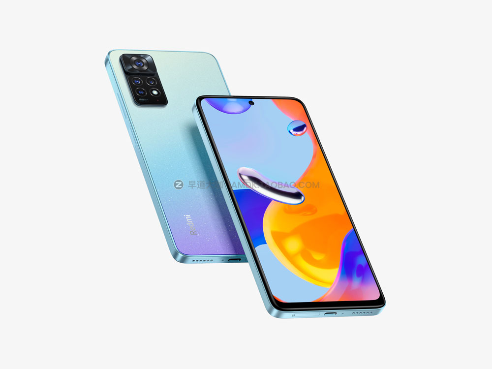 时尚app界面设计红米手机note 11 pro屏幕演示样机模板 Redmi Note 11 Pro Mockups_img_2