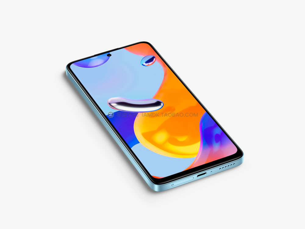 时尚app界面设计红米手机note 11 pro屏幕演示样机模板 Redmi Note 11 Pro Mockups_img_2