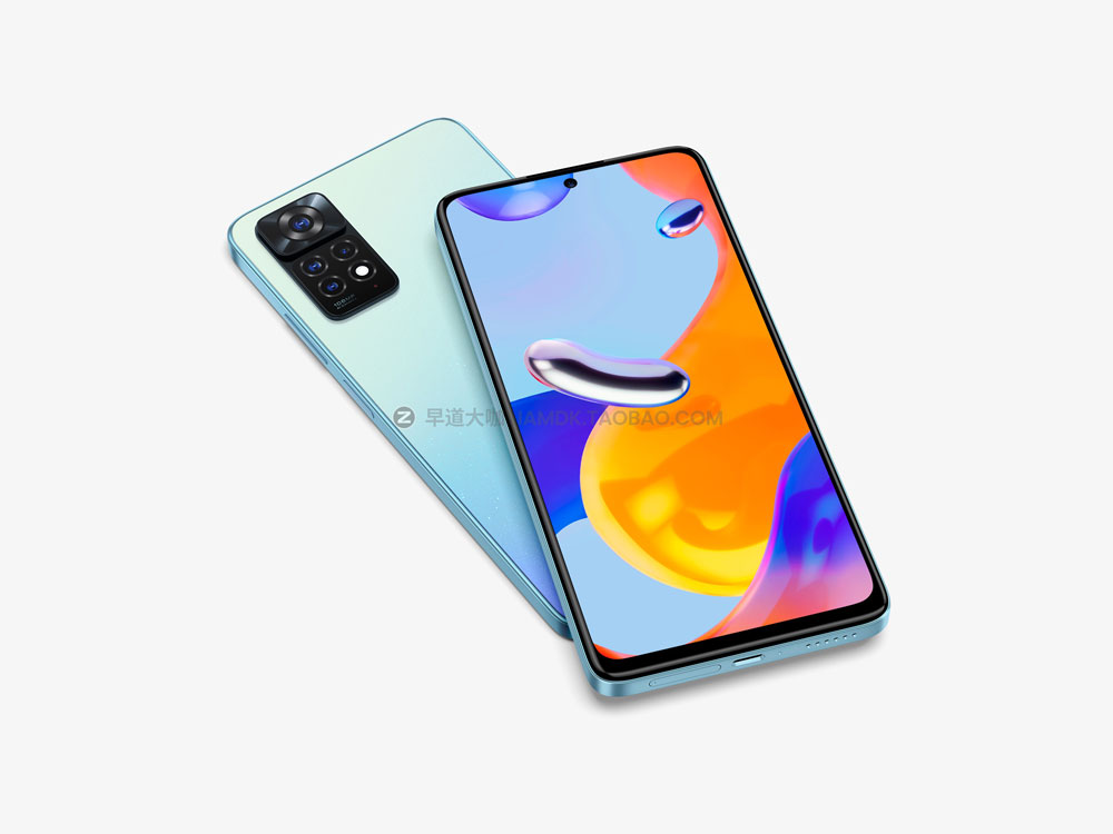 时尚app界面设计红米手机note 11 pro屏幕演示样机模板 Redmi Note 11 Pro Mockups_img_2