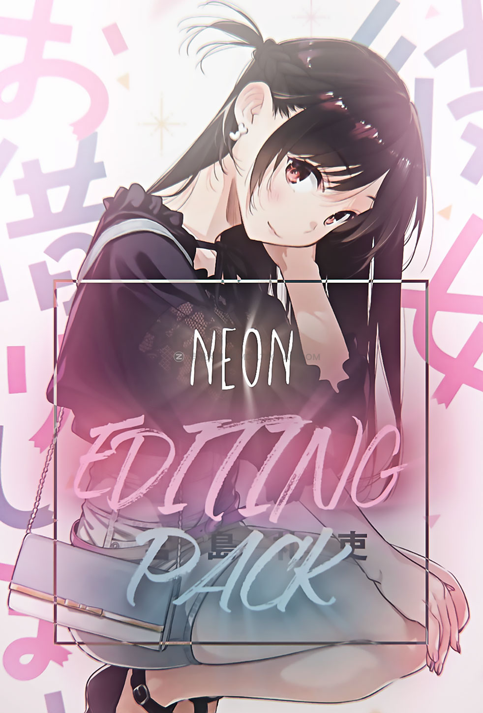 霓虹效果AE预设粒子文本动画视频后期编辑素材包 Payhip – Neon Editing Pack 1 & Pack 2_img_2