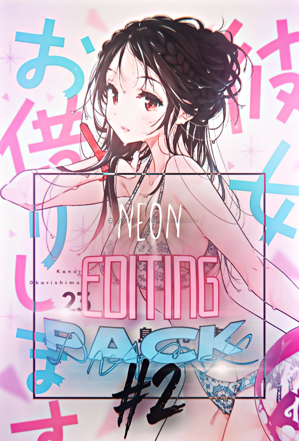 霓虹效果AE预设粒子文本动画视频后期编辑素材包 Payhip – Neon Editing Pack 1 & Pack 2_img_2