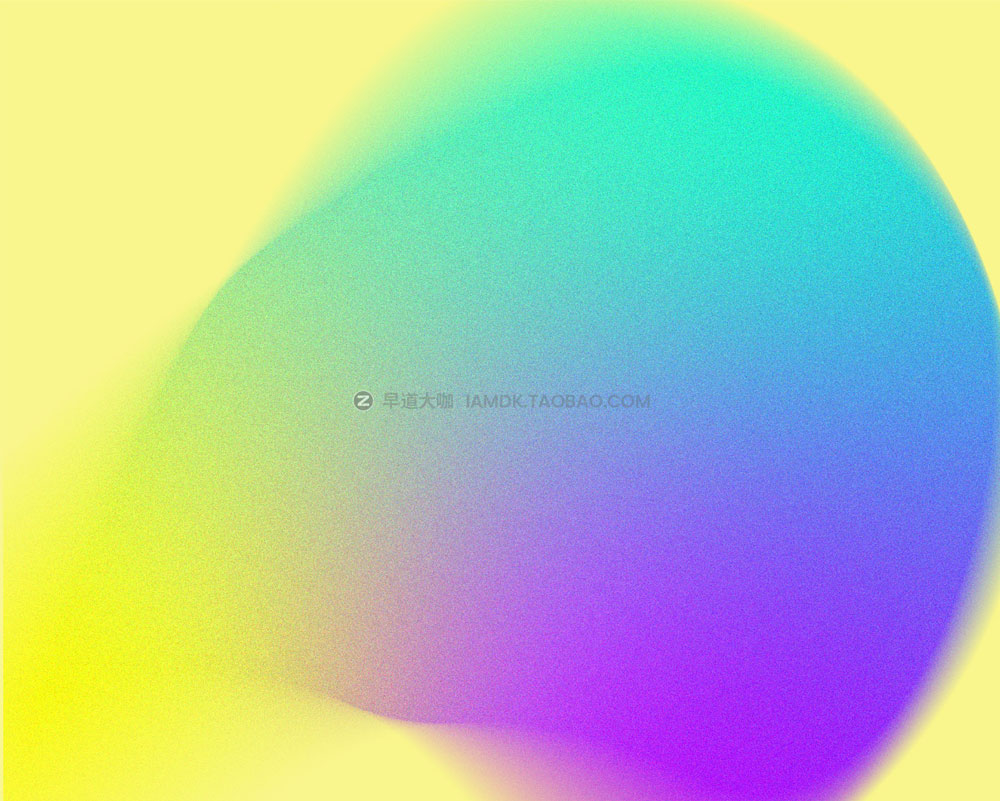 24款蓝紫黄渐变噪点颗粒迷幻背景图片设计素材 24 Colorful Gradient Backgrounds_img_2