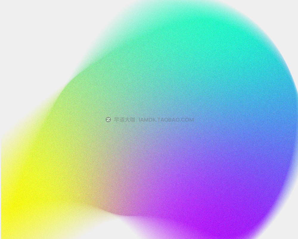 24款蓝紫黄渐变噪点颗粒迷幻背景图片设计素材 24 Colorful Gradient Backgrounds_img_2