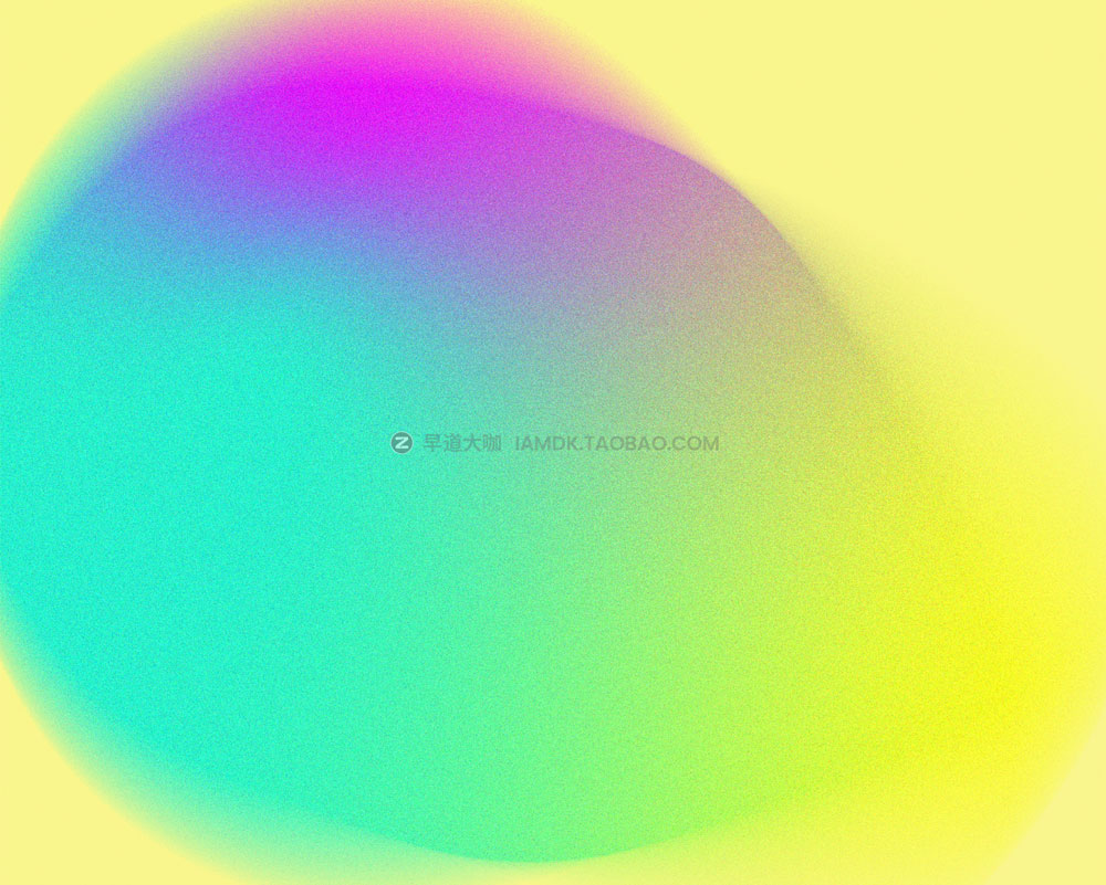 24款蓝紫黄渐变噪点颗粒迷幻背景图片设计素材 24 Colorful Gradient Backgrounds_img_2